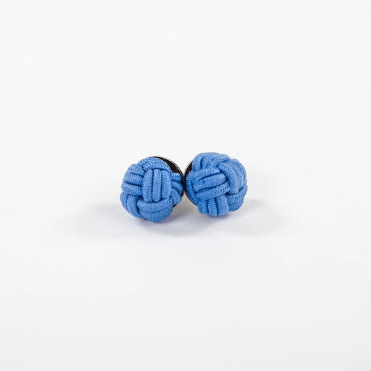 Monkey Fist Earrings: Atlantic Blue