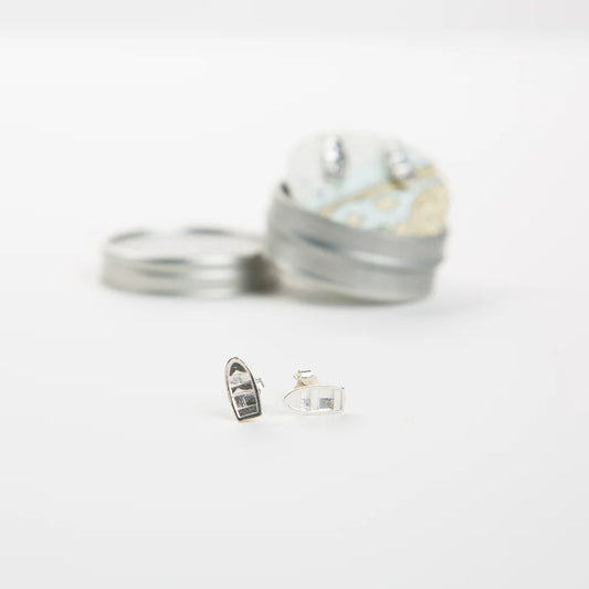 New England Dory Earrings Sterling Silver