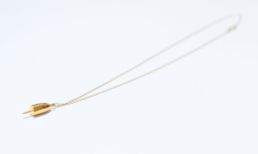 The Ketcham Buoy Pendant 14kt Gold Dipped