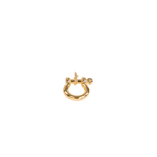 Mariner Shackle Pendant 14kt Gold Dipped - PENDANT ONLY
