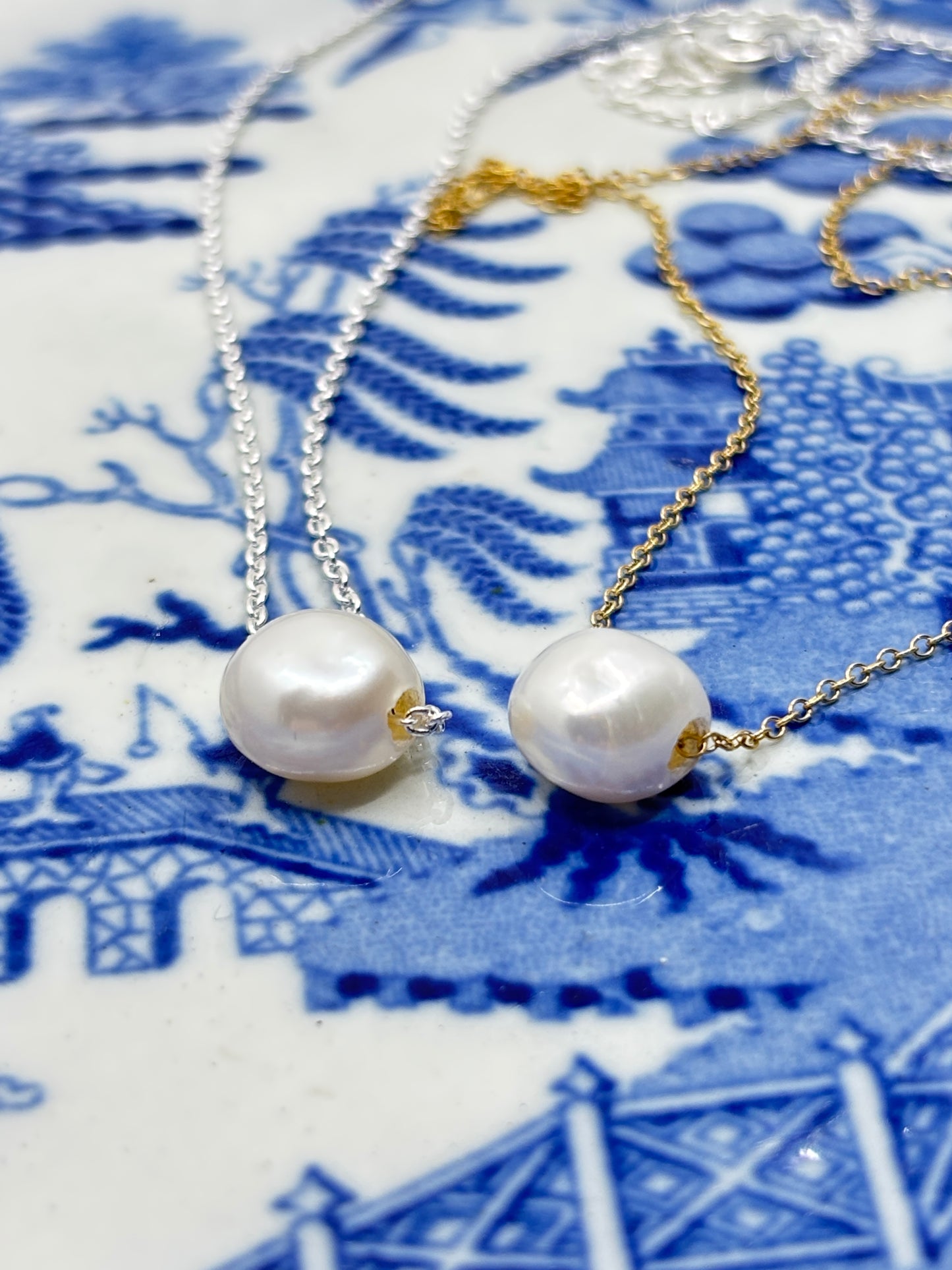 The Yankee Pearl Necklace 14kt Gold Fill