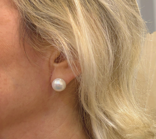 Yankee Pearl Earrings Sterling Silver