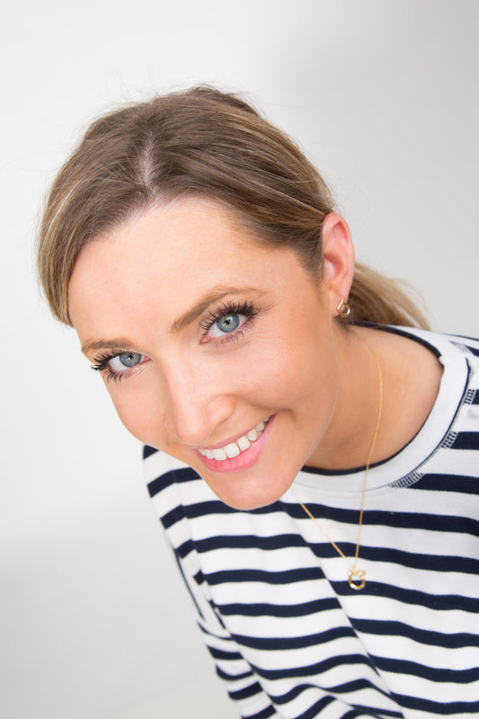 Mariner Shackle Pendant 14kt Gold Dipped