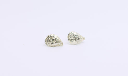 The Ketcham Oyster Shell Earrings Sterling Silver