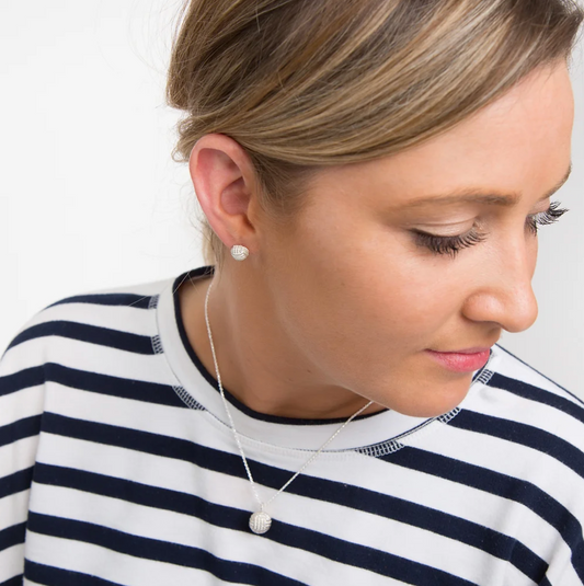 Monkey Fist Pendant Sterling Silver