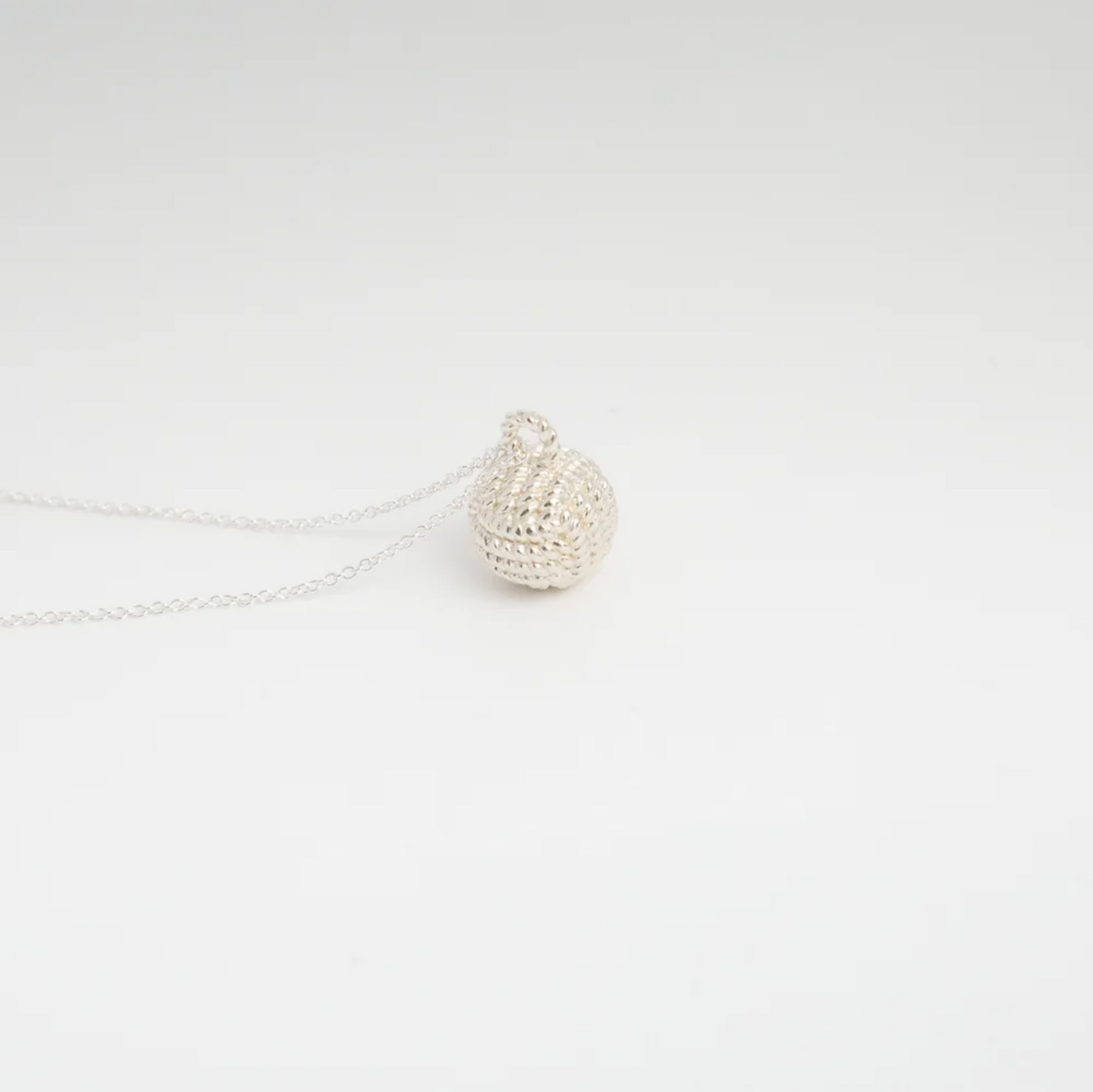 Monkey Fist Pendant Sterling Silver