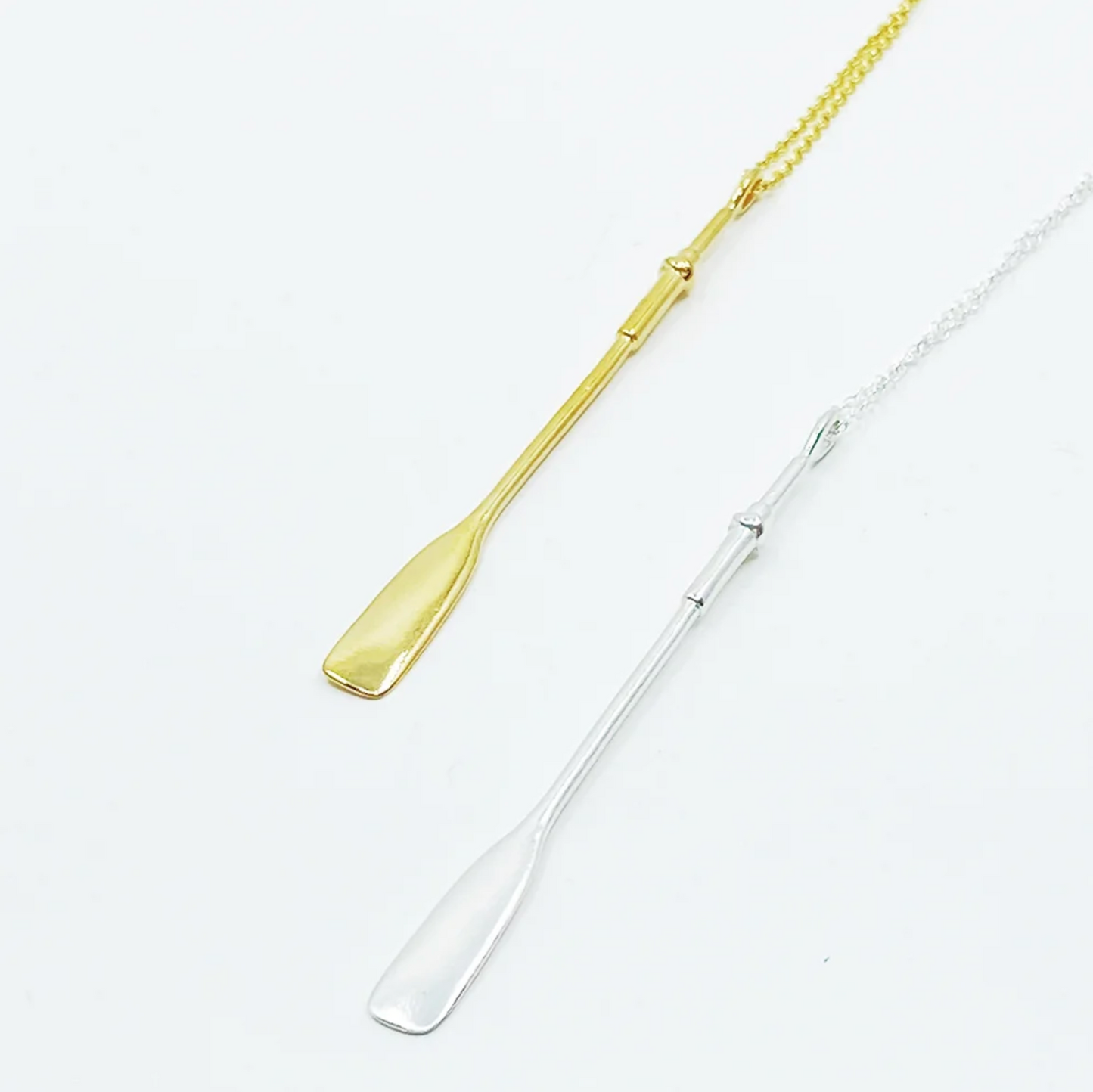The New England Oar Pendant Sterling Silver