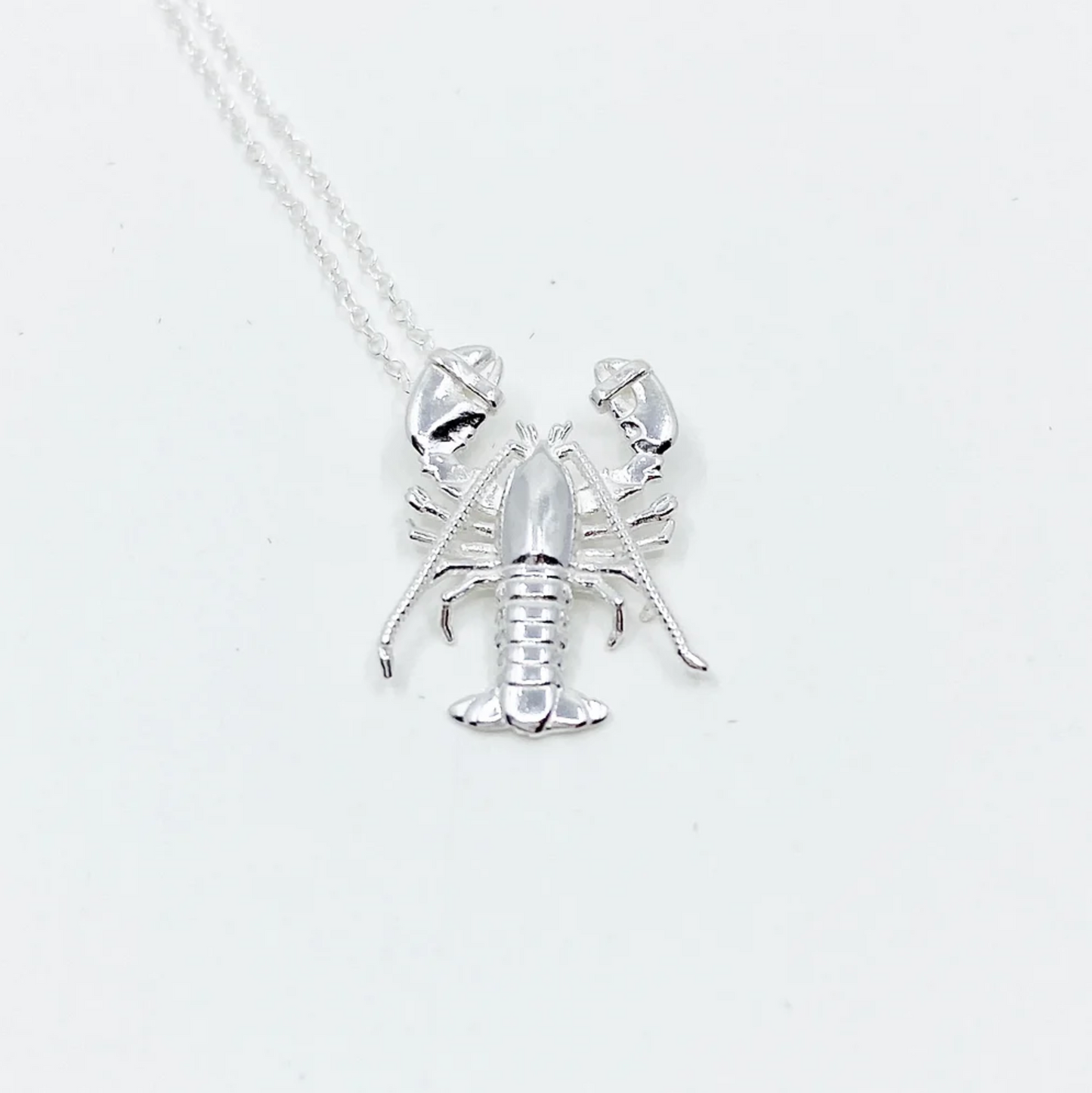 The Ketcham Lobster Pendant Sterling Silver