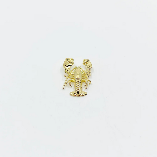 The Ketcham Lobster Pendant 14kt Gold Dipped