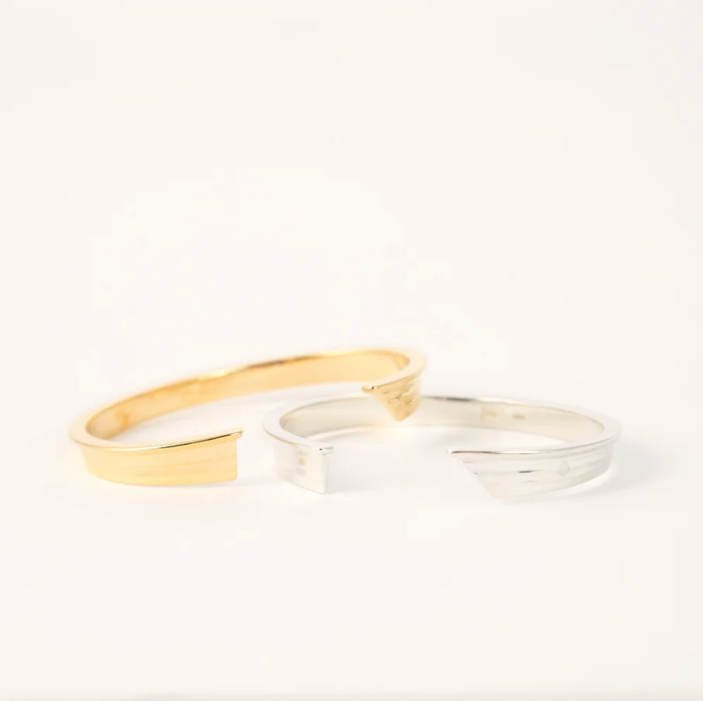 The New England Dory Cuff 14kt Gold Dipped
