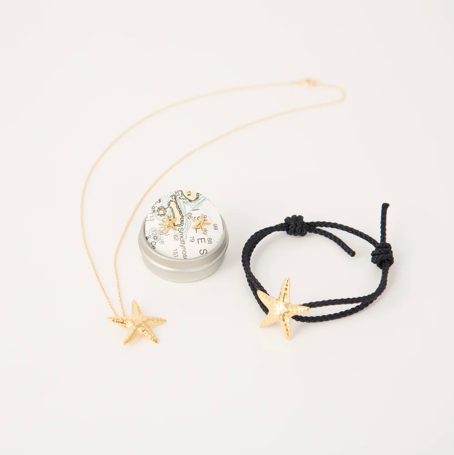 Marblehead Starfish Bracelet 14kt Gold Dipped