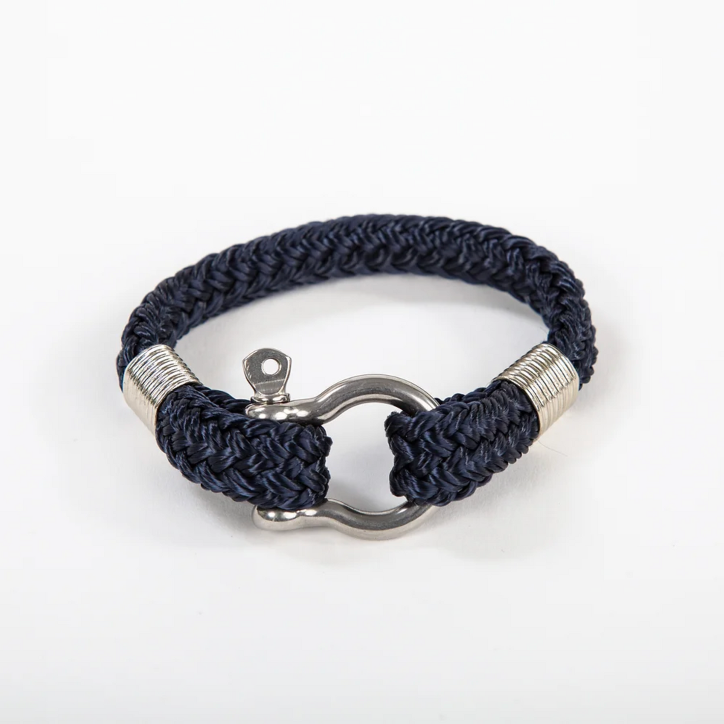 Bosun Classic Bracelet Navy Stainless Steel Shackle