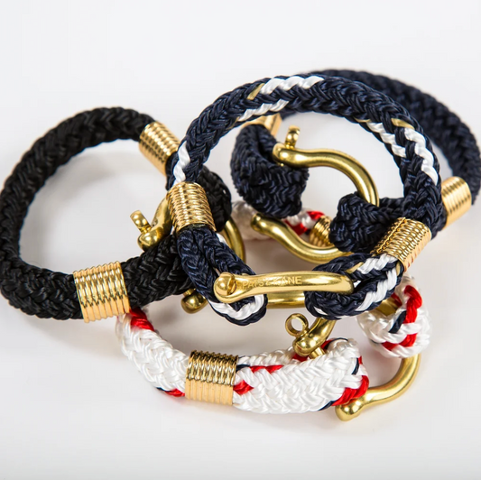 Bosun Classic Bracelet Black Brass Shackle