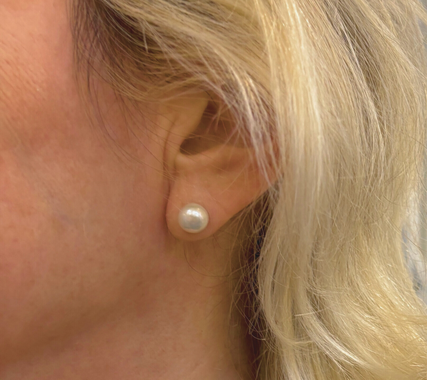 Yankee Pearl Earrings Sterling Silver