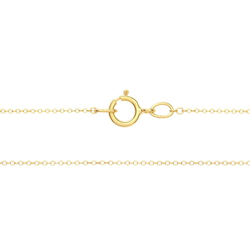The Oyster Gauge Pendant 14kt Gold Dipped