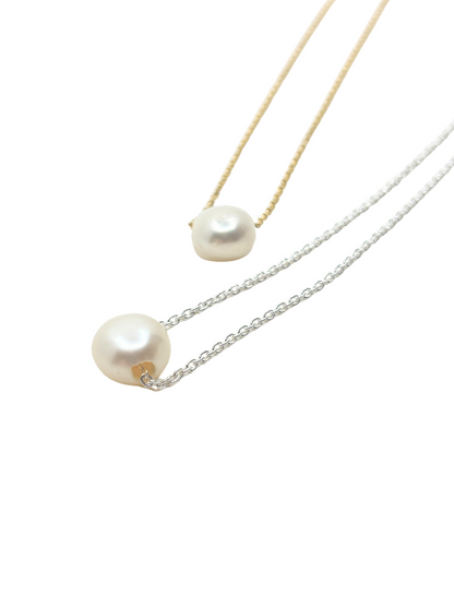 The Yankee Pearl Necklace Sterling Silver
