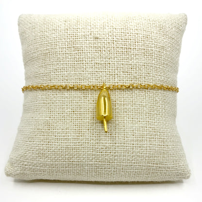 The Ketcham Buoy Cable Chain Bracelet 14kt Gold Dipped