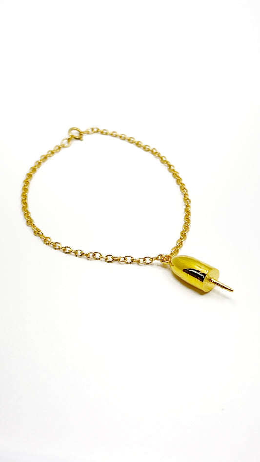 The Ketcham Buoy Cable Chain Bracelet 14kt Gold Dipped