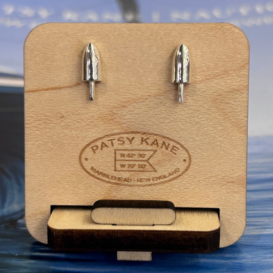 The Ketcham Buoy Earrings Sterling Silver