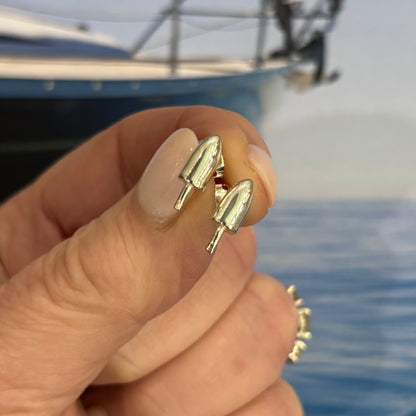 The Ketcham Buoy Earrings Sterling Silver