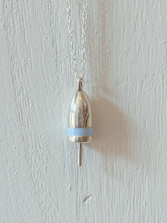 The Ketcham Buoy Pendant Sterling Silver - Colors!
