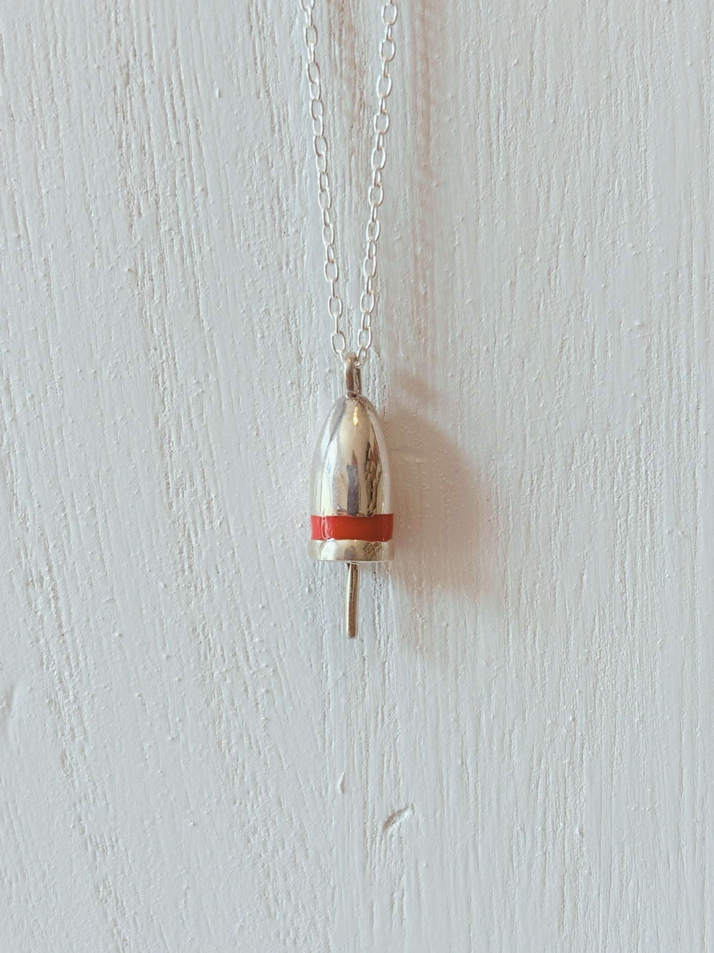 The Ketcham Buoy Pendant Sterling Silver - Colors!