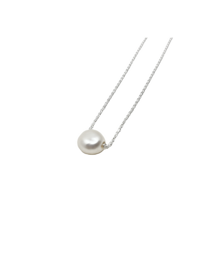 The Yankee Pearl Necklace Sterling Silver