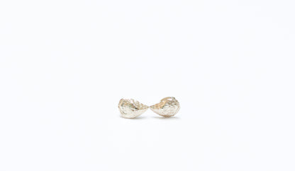The Ketcham Oyster Shell Earrings Sterling Silver