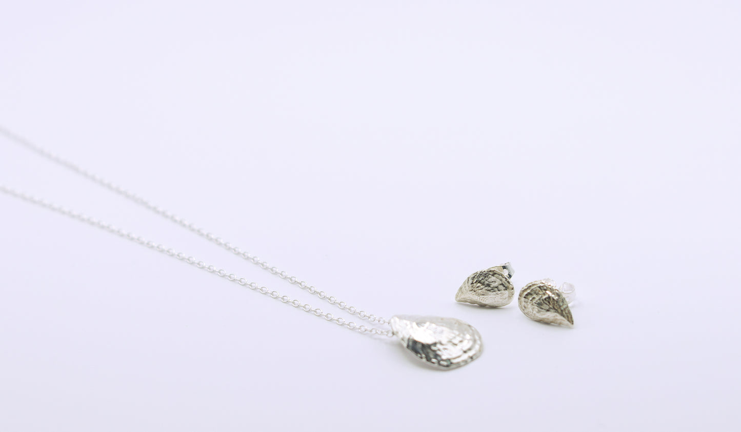 The Ketcham Oyster Pendant Sterling Silver