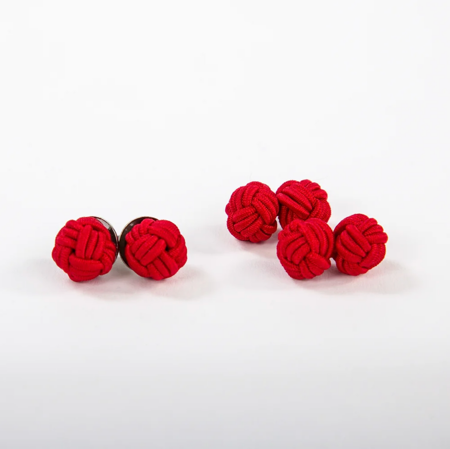 Monkey Fist Earrings: Red Right Return