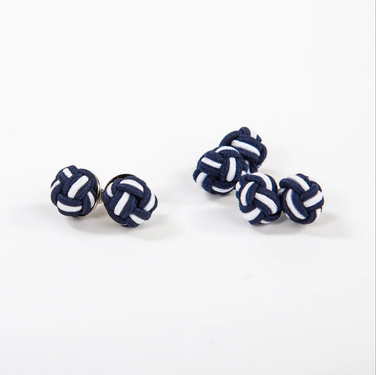 Monkey Fist: Classic Navy & Crisp White