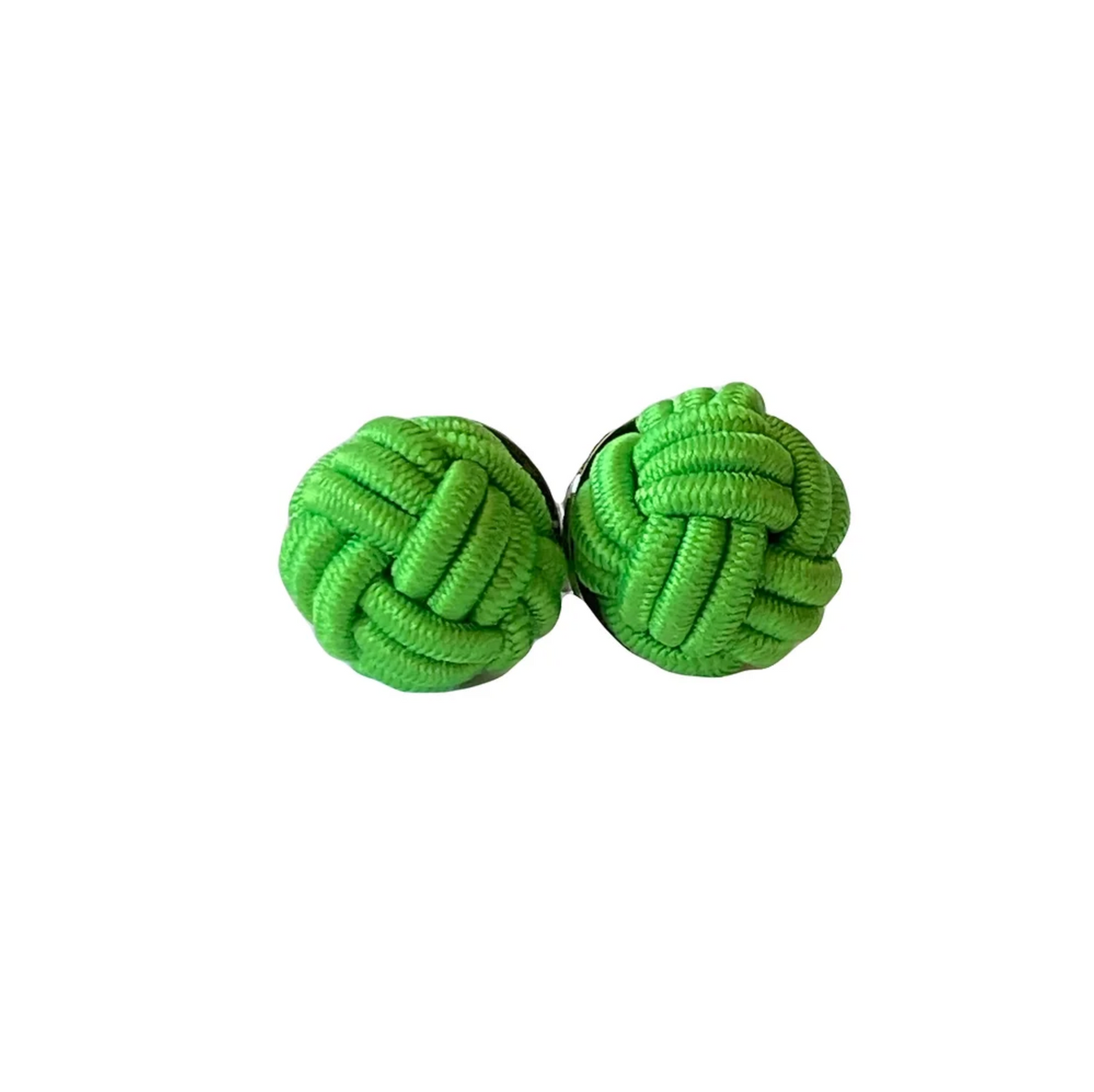 Monkey Fist Earrings: Port Green