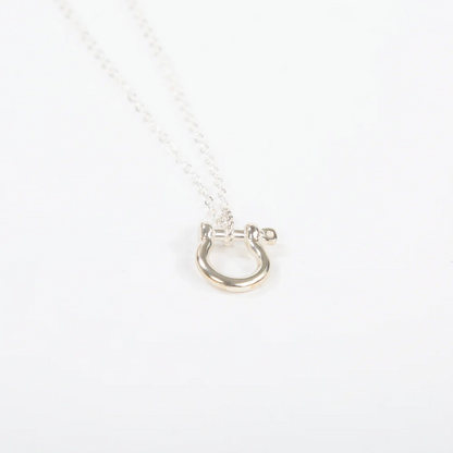 Mariner Shackle Pendant Sterling Silver