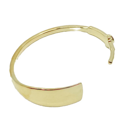 The New England Oar Cuff 14kt Gold Dipped