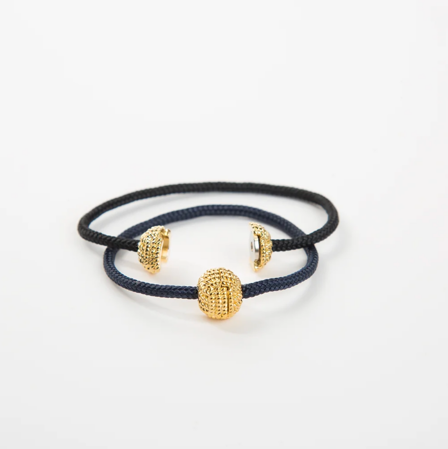 Captain's Cord Bracelet 14kt Gold Dipped