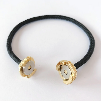 Captain's Cord Bracelet 14kt Gold Dipped