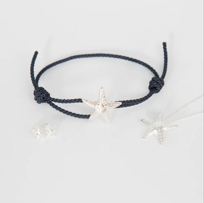 Marblehead Starfish Bracelet Sterling Silver