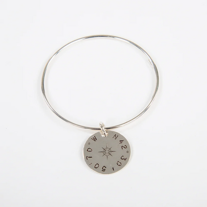 True North Compass Rose Bangle