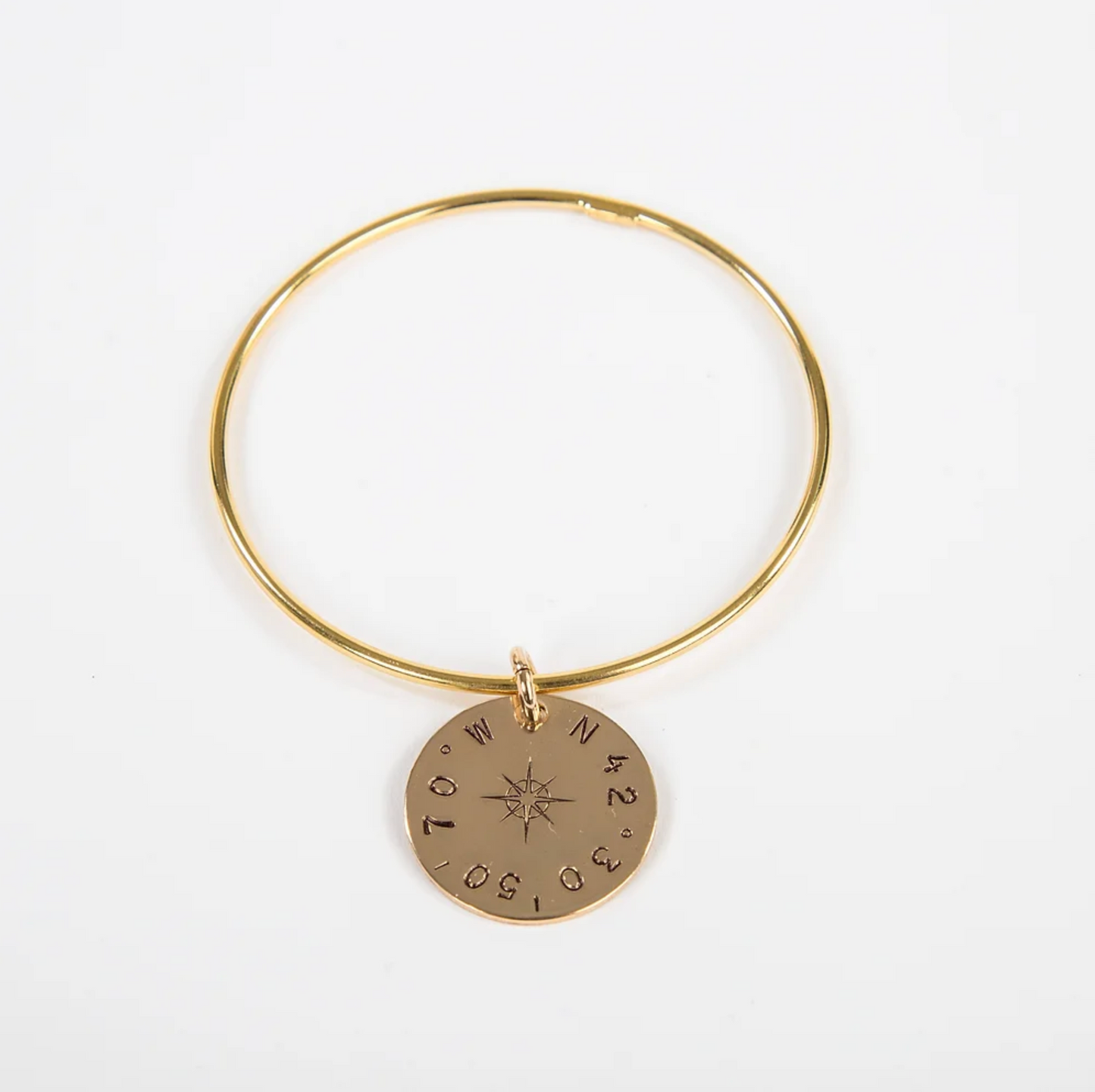 True North Compass Rose Bangle