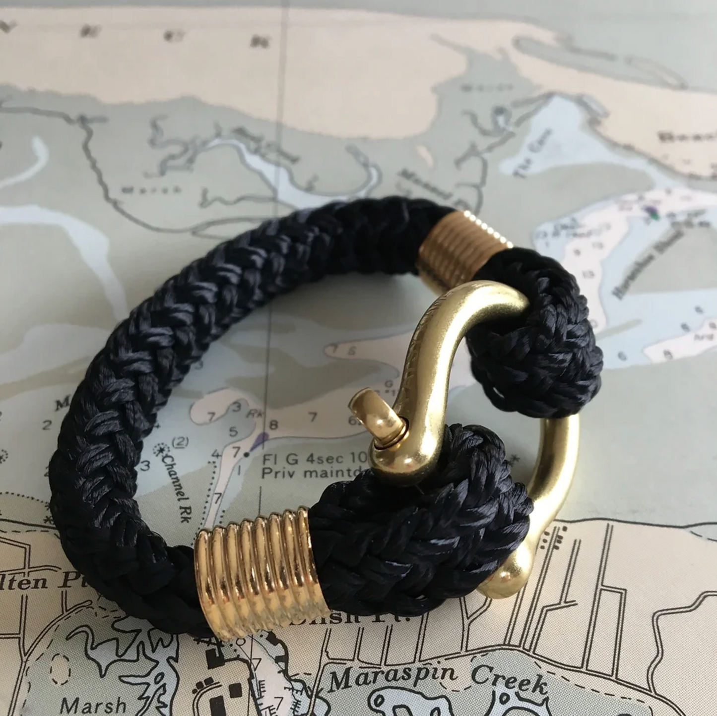 Bosun Classic Black Brass Shackle