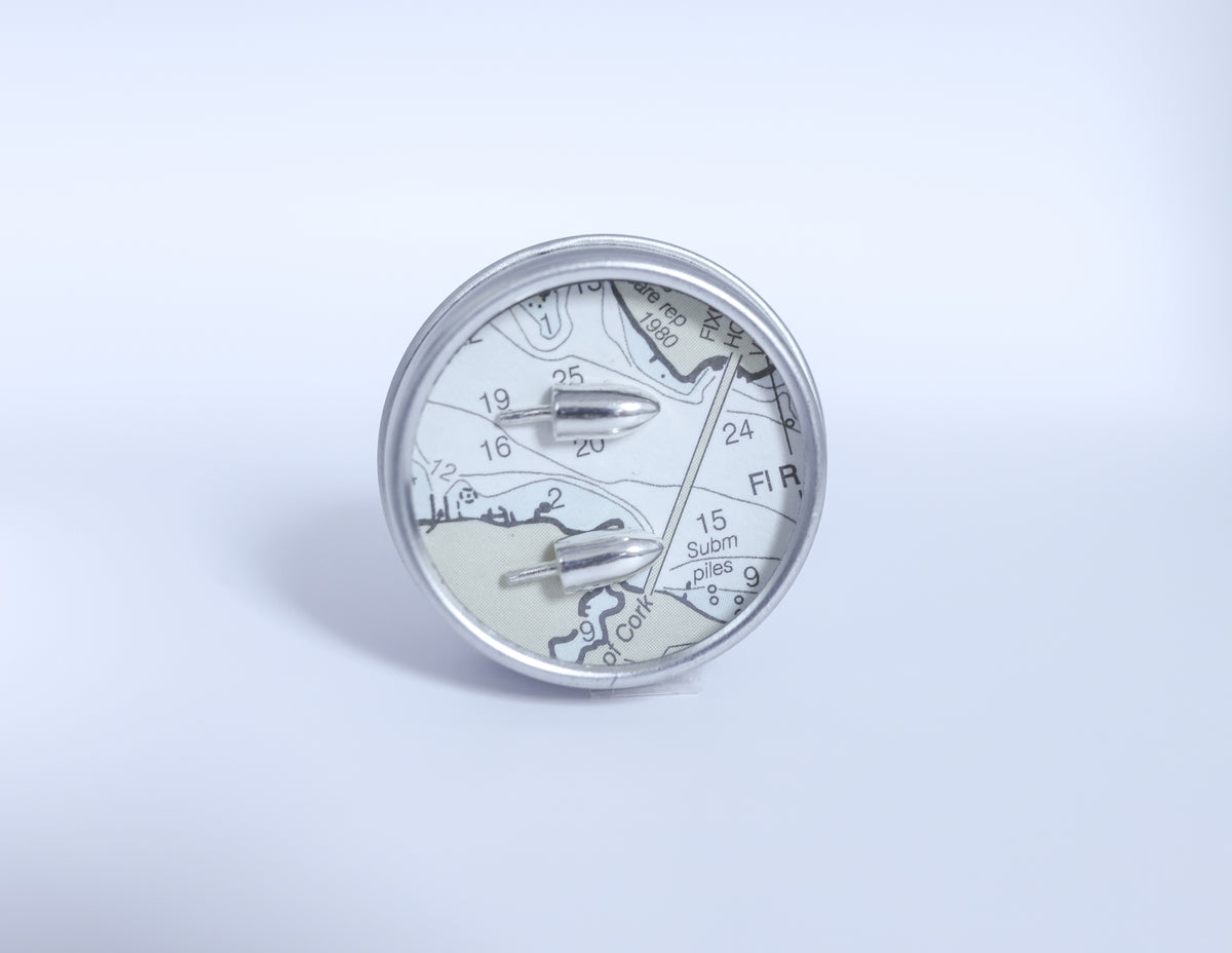 The Ketcham Buoy Earrings Sterling Silver