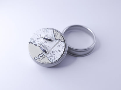 The Ketcham Buoy Earrings Sterling Silver