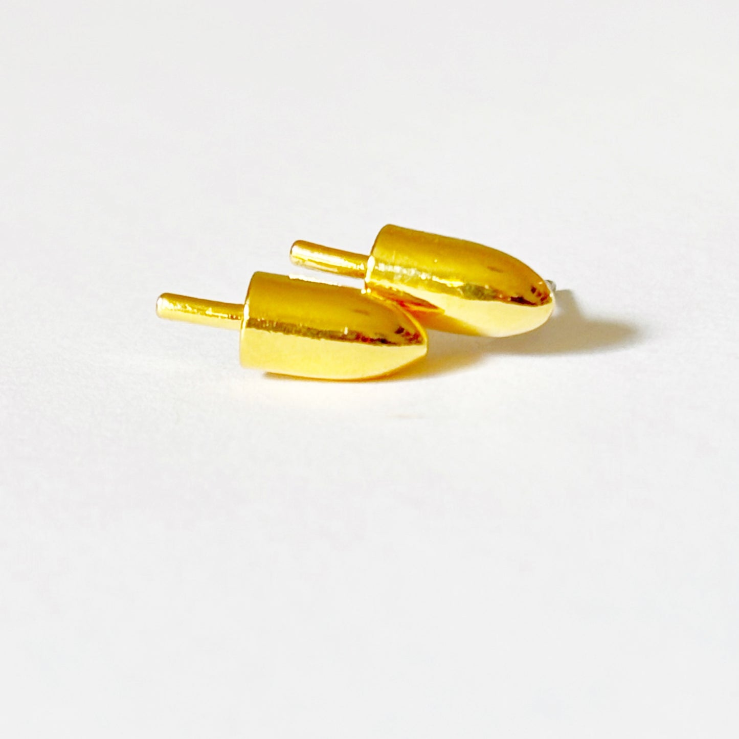 The Ketcham Buoy Earrings 14kt Gold Dipped