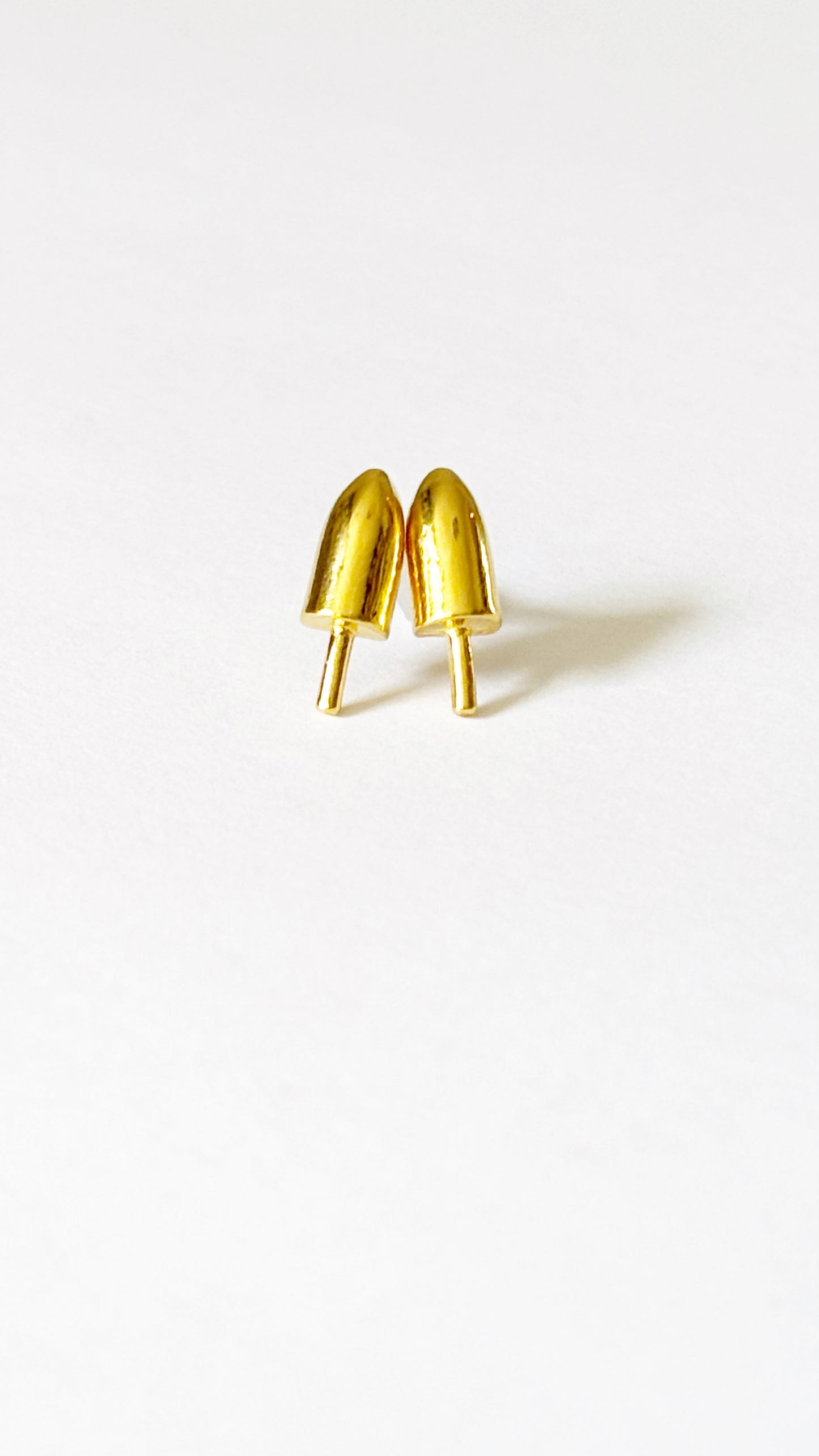 The Ketcham Buoy Earrings 14kt Gold Dipped
