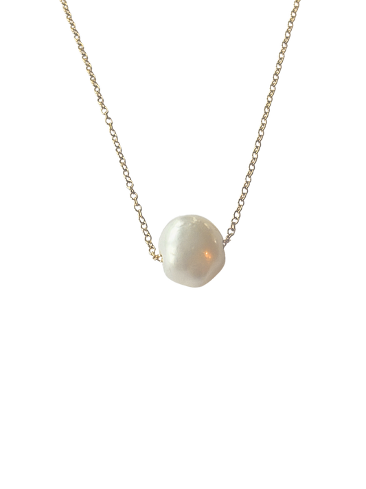 The Yankee Pearl Necklace 14kt Gold Fill