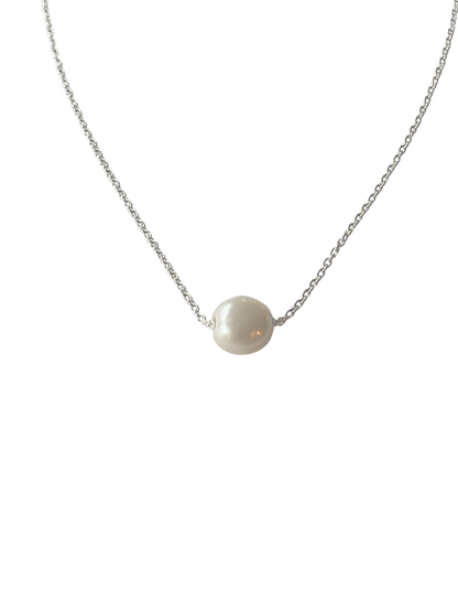 The Yankee Pearl Necklace Sterling Silver